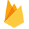 firebase logo, technology used by React Firebase Datta PRO